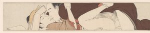 Haastige liefde door Torii Kiyonaga