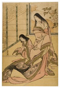 De Derde Prinses uit een ongetitelde serie klassieke schoonheden door Torii Kiyonaga