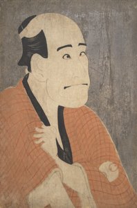 Arashi Ryuzo I als Ishibe Kinkichi in het Toneelstuk Hana Ayame Bunroku Soga, 1794 door Toshusai Sharaku