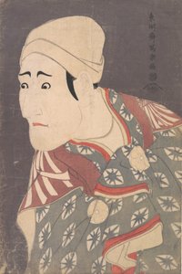 Kabuki-acteur Morita Kan’ya VIII als de draagstoel-drager in het stuk A Medley of... door Toshusai Sharaku