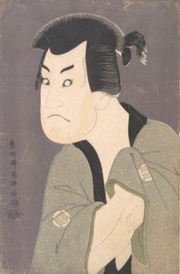 Sakata Hangoro III als Fujikawa Mizuemon in het stuk Hana Ayame Bunroku Soga door Toshusai Sharaku