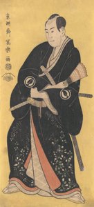Sawamura Sojuro III als Nagoya Sanza, 1794-95 door Toshusai Sharaku