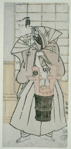 De Actoe Ichikawa Komazo llI als Nitta Yoshisada, in werkelijkheid Oyamada Taro Takaie (Sandai-me Ichikawa Komazo no Nitta Yoshisada, jitsuwa Oyamada Taro Takaie) door Toshusai Sharaku