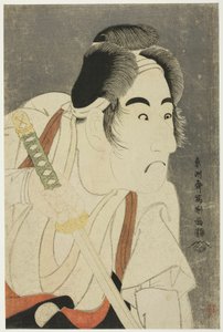 De acteur Bando Mitsugoro II als Ishii Genzo