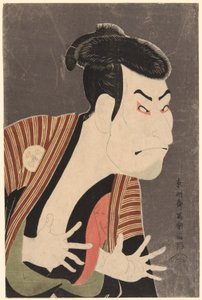 De acteur Otani Oniji III als Edobei