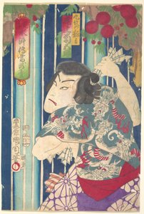  door Toyohara Kunichika