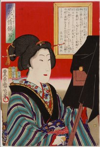 Spiegel van de Menselijke Natuur: de Fotografie, Meiji-periode door Toyohara Kunichika