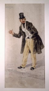 Karakter van Tecoppa, aquarel