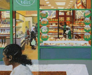 Bakkerij, 2008 (olieverf op board)
