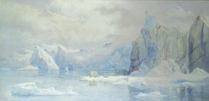 Oostelijke Gletsjer, Spitsbergen, 1905