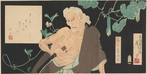 Het eenzame huis op Adachi Moor door Tsukioka Yoshitoshi