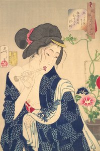 Wakker worden: Een meisje uit het Koka-tijdperk door Tsukioka Yoshitoshi