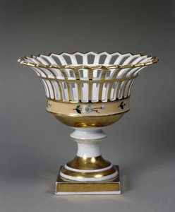 Fruitschaal, ca. 1826-1838 door Tucker China Factory