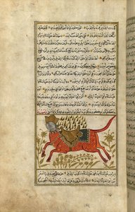 Buraq, het paard van de profeet Mohammed door Turkish School