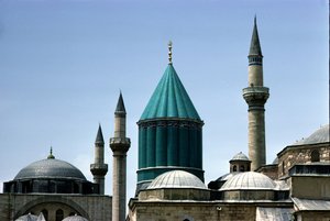 Mevlana Tekke (Klooster van onze Meester) door Turkish School