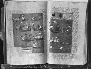 De Suleymanname of het leven van Suleyman, de vloot van de Sultan