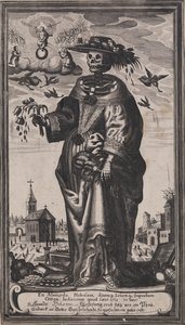Allegorie van de dood door Ubekendt