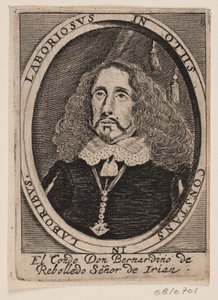 Don Bernardino de Rebolledo, Spaanse gezant