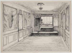 De kamer in het West-Indisch pakhuis
