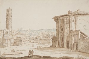 S. Maria in Cosmedien en het Vesta-tempel in Rome