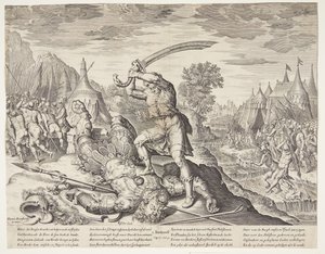 David onthoofdt Goliath