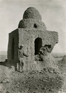 Grote graftombe, necropolis, Qasr Ibrim, Egypte, foto door Ugo Monneret de Villard door Ugo Monneret de Villard