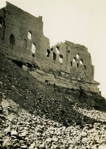 Klooster van St Simeon, Aswan, Egypte, foto door Ugo Monneret de Villard door Ugo Monneret de Villard