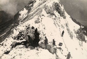 Operaties voor het nestelen van machinegeweren op Monte Nero tijdens de Eerste Wereldoorlog