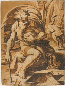 Diogenes door Ugo da Carpi