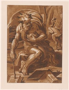 Diogenes door Ugo da Carpi