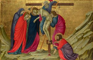 De Kruisafneming (uit de Basiliek van Santa Croce, Florence)