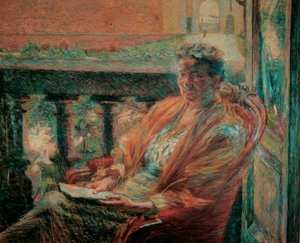 Portret van mevrouw Meta Quarck