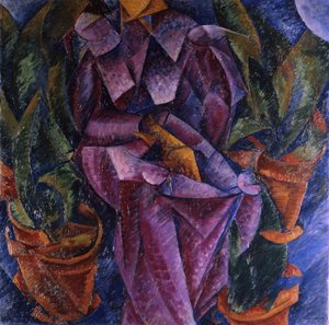 Composizione spiralica, 1913 door Umberto Boccioni