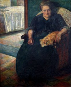 Mevrouw Virginie door Umberto Boccioni