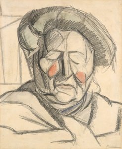 De Moeder van de Kunstenaar, 1915 door Umberto Boccioni