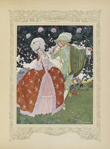 Wat! Een page, riep de prinses, een page heeft de brutaliteit om me te vertellen dat hij van me houdt!, illustratie uit 