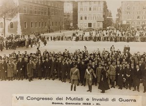 VIII Congres van Verminkten en Oorlogsinvaliden - Rome, januari 1933 door Umberto Palleschi