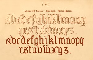 14e en 15e eeuw. Twee kleine. British Museum, 1862 door Unbekannt