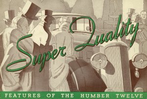 1934 Humber Twelve verkoopbrochure door Unbekannt