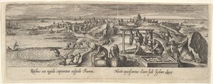 1 van 8 platen over jagen en vissen