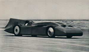 276 mijl per uur op het zand van Daytona, 1937 door Unbekannt