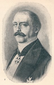 Otto Van Bismarck in vier stadia van zijn carrière, 1907 door Unbekannt