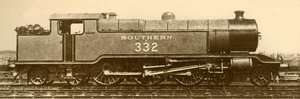 4-6-4 Baltic Tank Engine, Southern Railway, 1930 door Unbekannt
