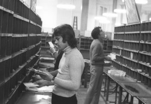 613 1 2a Mail Sorteercentrum rue du Louvre PTT Postkantoor jan 1971