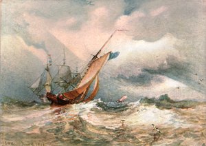 Een Winderige Dag, 1822, ca. 1900