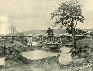 Een Brug bij Lismore door Unbekannt