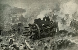 Een briljante Franse aanval op de Duitse positie in de Argonne, 1919 door Unbekannt