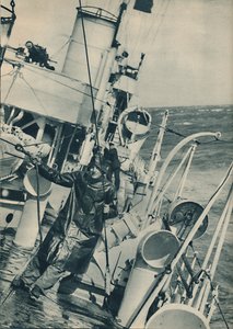 Een Torpedobootjager in Zwaar Weer, 1936