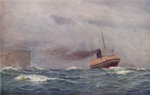 Een naar huis terugkerende P. & O. Liner, 1923 door Unbekannt