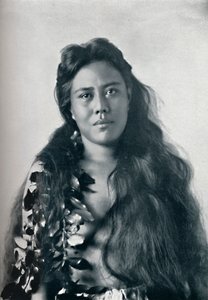 Een Hula-danseres, Honolulu, Hawaï, 1902